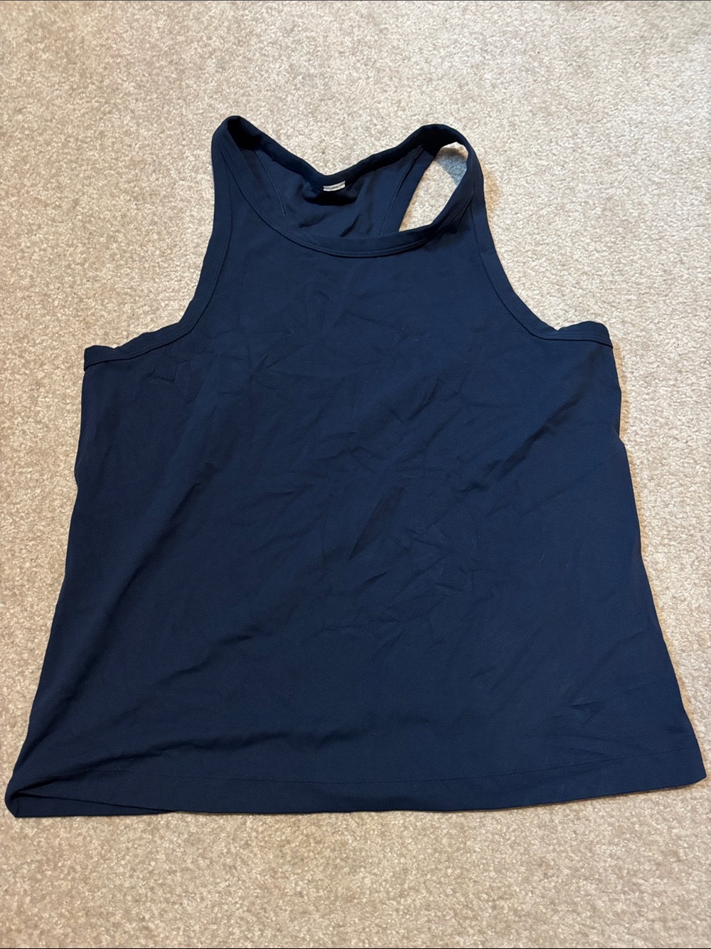 Lululemon high neck women’s align tank top navy blue size 12